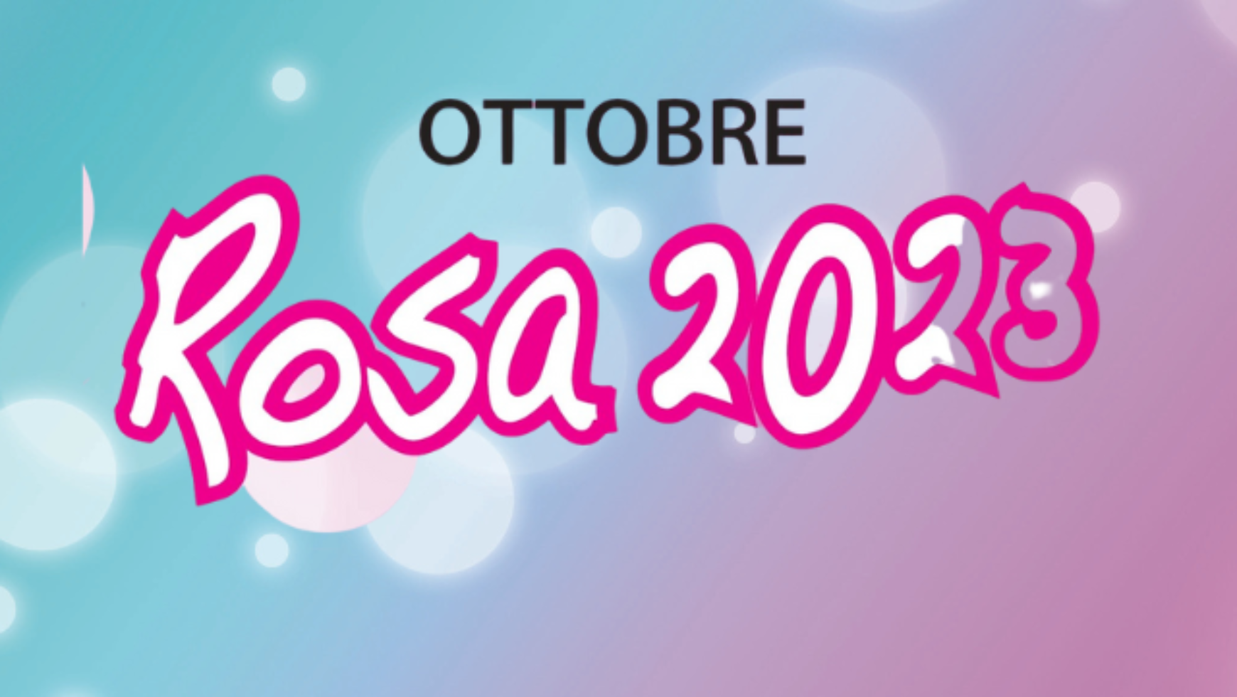 Programma Ottobre Rosa 2023